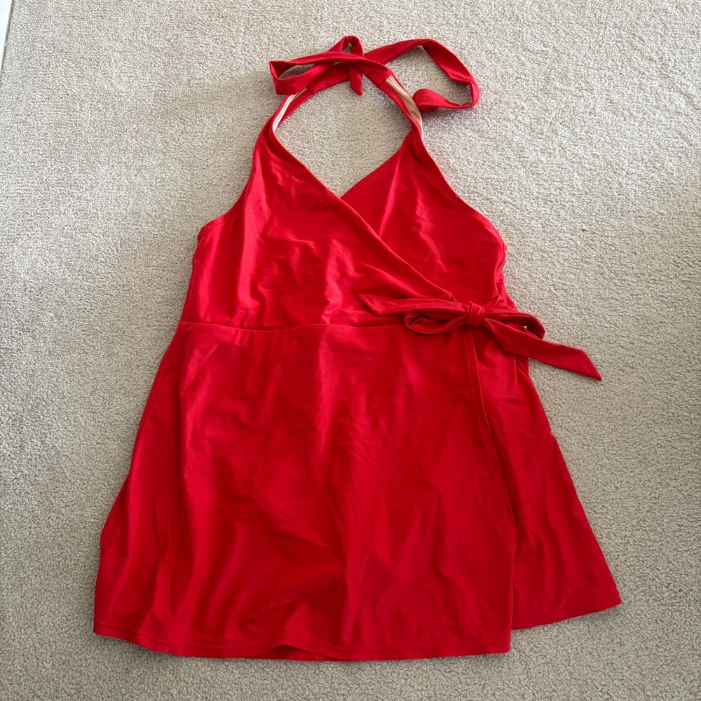J.Crew Halter Swim Dress, Size 14